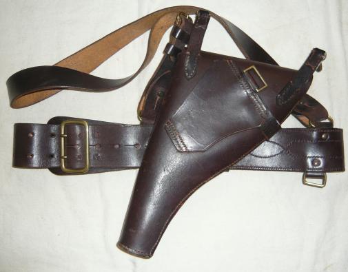 Webley Holster and Sam Browne Belt