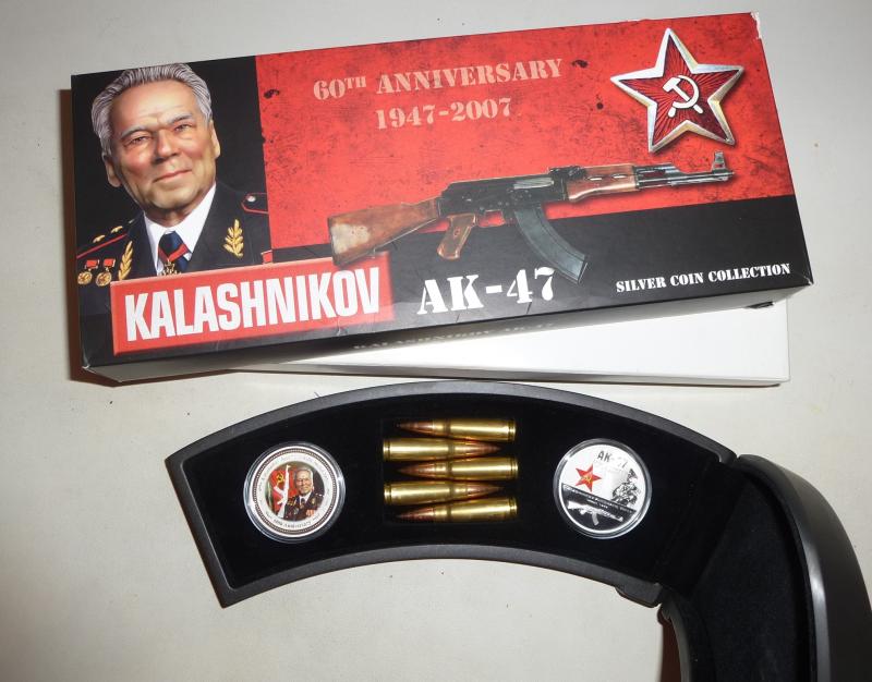Kalashnikov AK-47 Silver Coin Collection