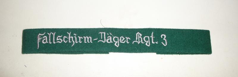 Reproduction Fallschirm-Jager Rgt.3