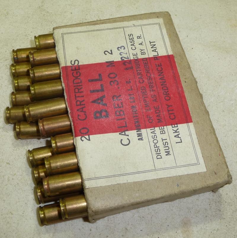 20 Cartridge Box 30-06 WWII Issue