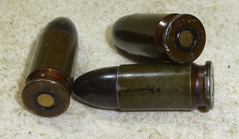 German WWII 9mm. dated 1943