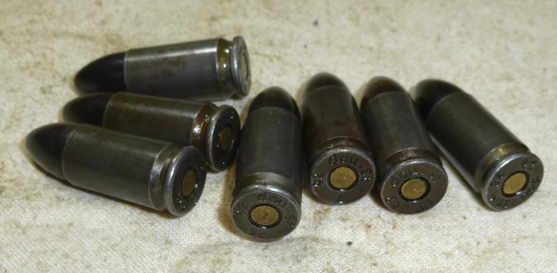 German WWII 9mm. dated 1942 - Inert