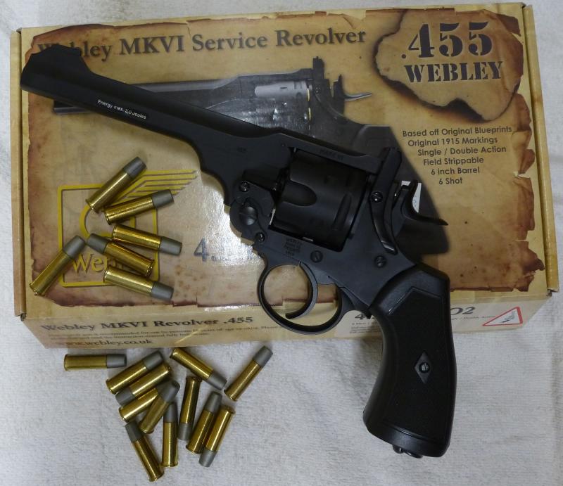 Webley MKVI Service Revolver 4.5mm CO2