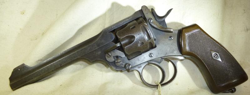 Webley MkVI Deactivated Revolver Dated 1915