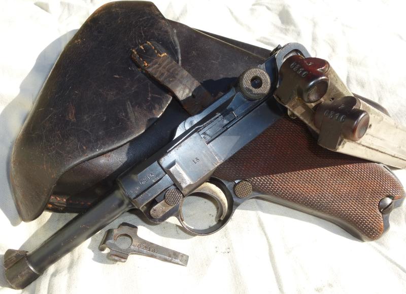 Rare Luger WWI Dated 1915 Deactivated
