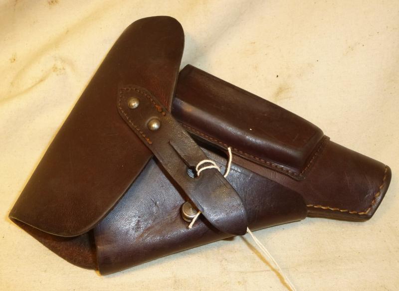 German Leather Holster Named