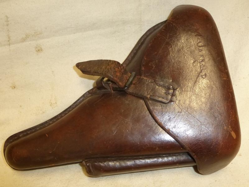 Luger Holster WWI - Dated 1918