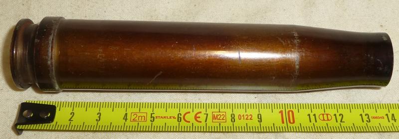 20mm. Cannon Shell Case Steel Recovered From Holland