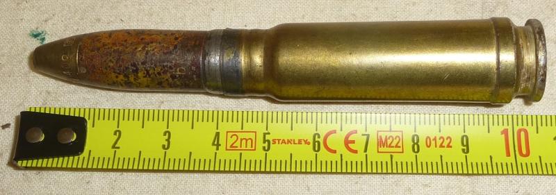 13mm MG 131 HE Cannon Shell