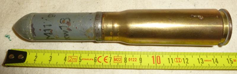 20mm. Mauser MG 151/20 Practice Mine Projectile