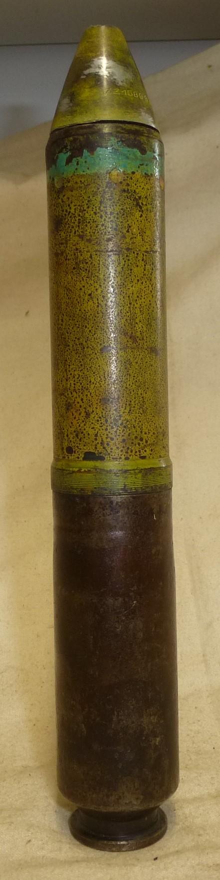 30mm. MK108 Practice HE Self Destructor Projectile