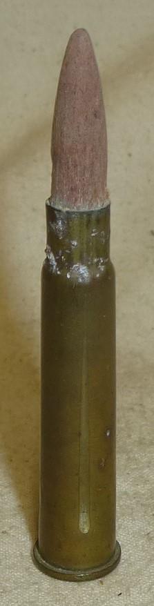 .303 Early Wood Tipped Training / Drill Round