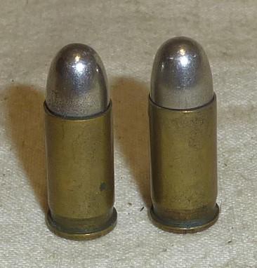 7.65mm. Auto Pistol Rounds x 2