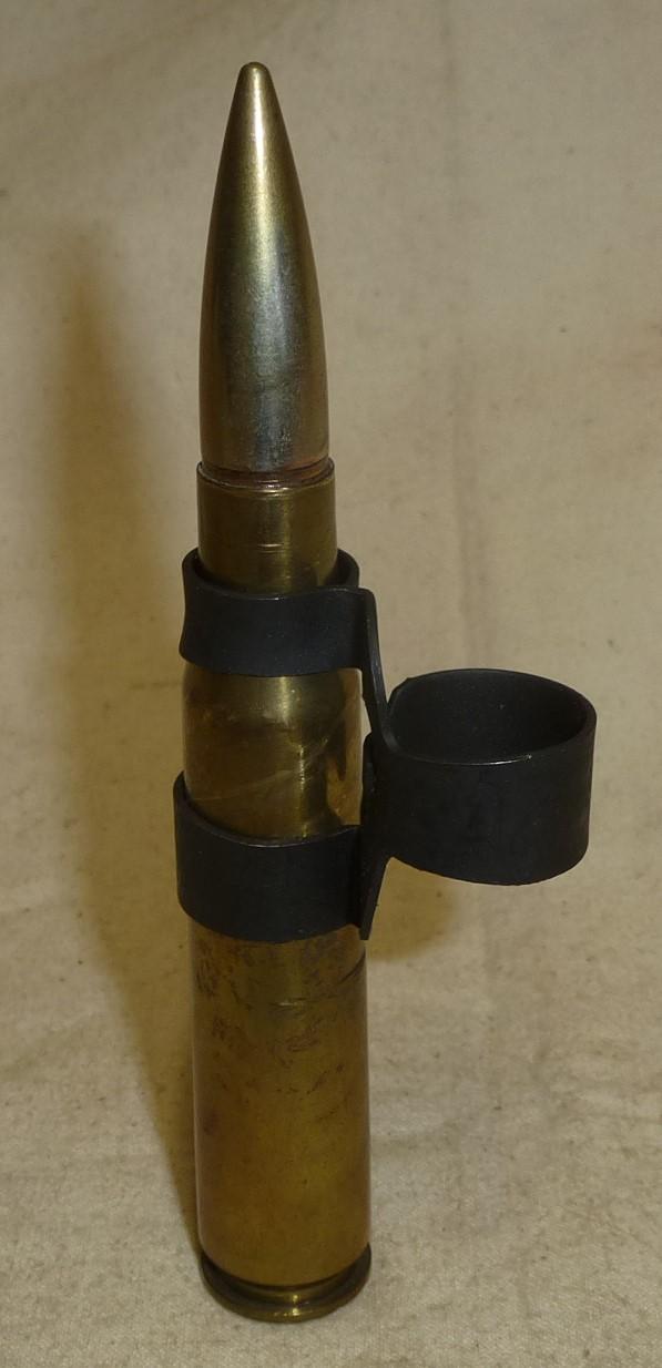 .50cal Inert Round with Link Dated 1943