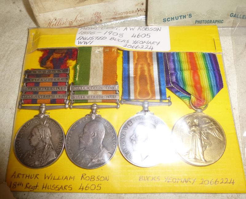 Rare Father and Son Medal Group with Providence and History
