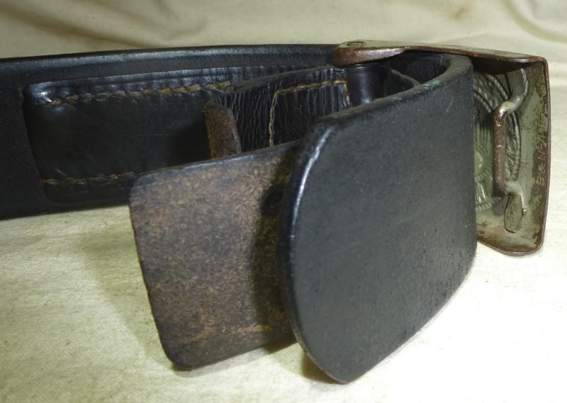 German Enlisted Mans Belt and Buckle