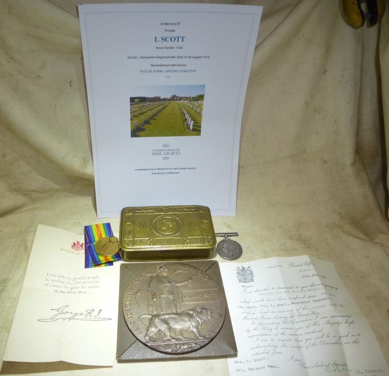 Princess Mary Christmas Fund Gift Tin 1914 With Death Penny