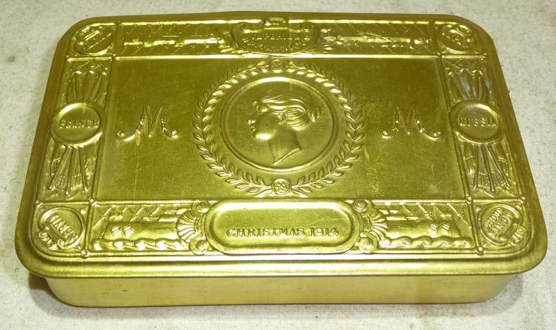 Princess Mary Christmas Fund Gift Tin 1914 With Tobacco